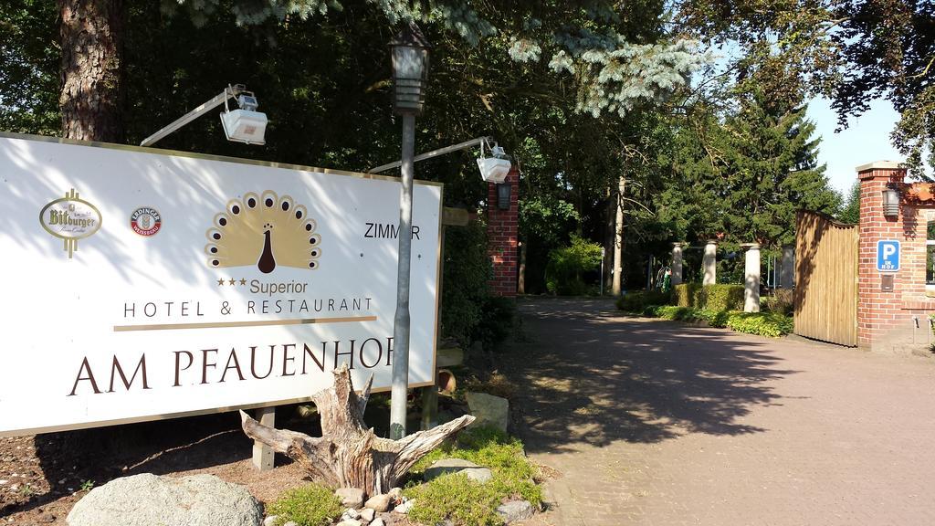 Hotel Restaurant Am Pfauenhof Quakenbrück Extérieur photo